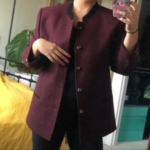 Wool Blazer Jacket